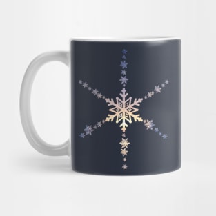 Snowflakes Design Mug